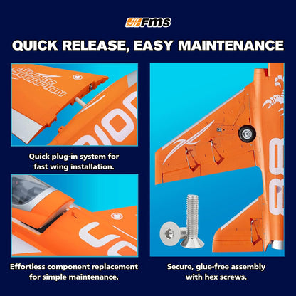 FMS EDF Jet 90mm Super Scorpion V2 PNP