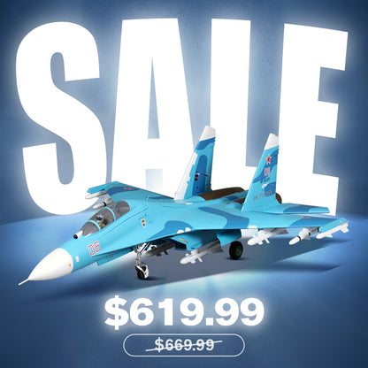 FMS Twin 70mm EDF SU-27 PNP