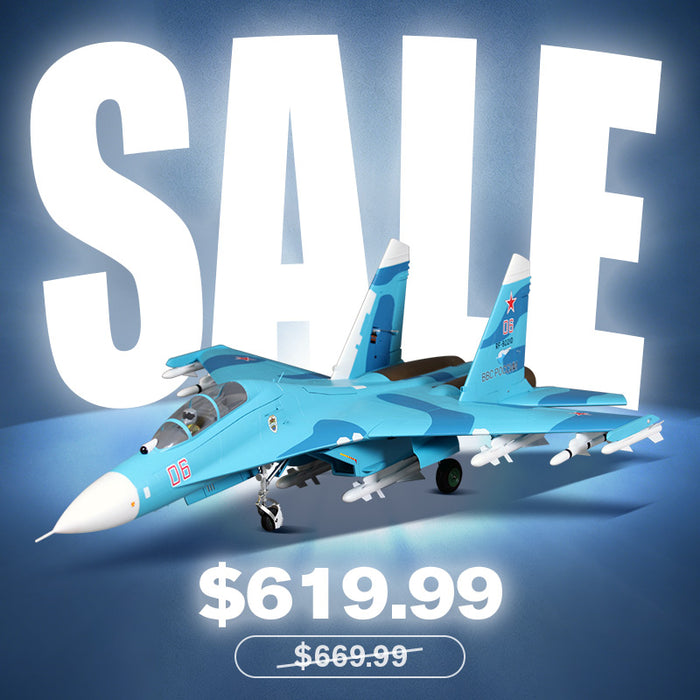 FMS Twin 70mm EDF SU-27 PNP