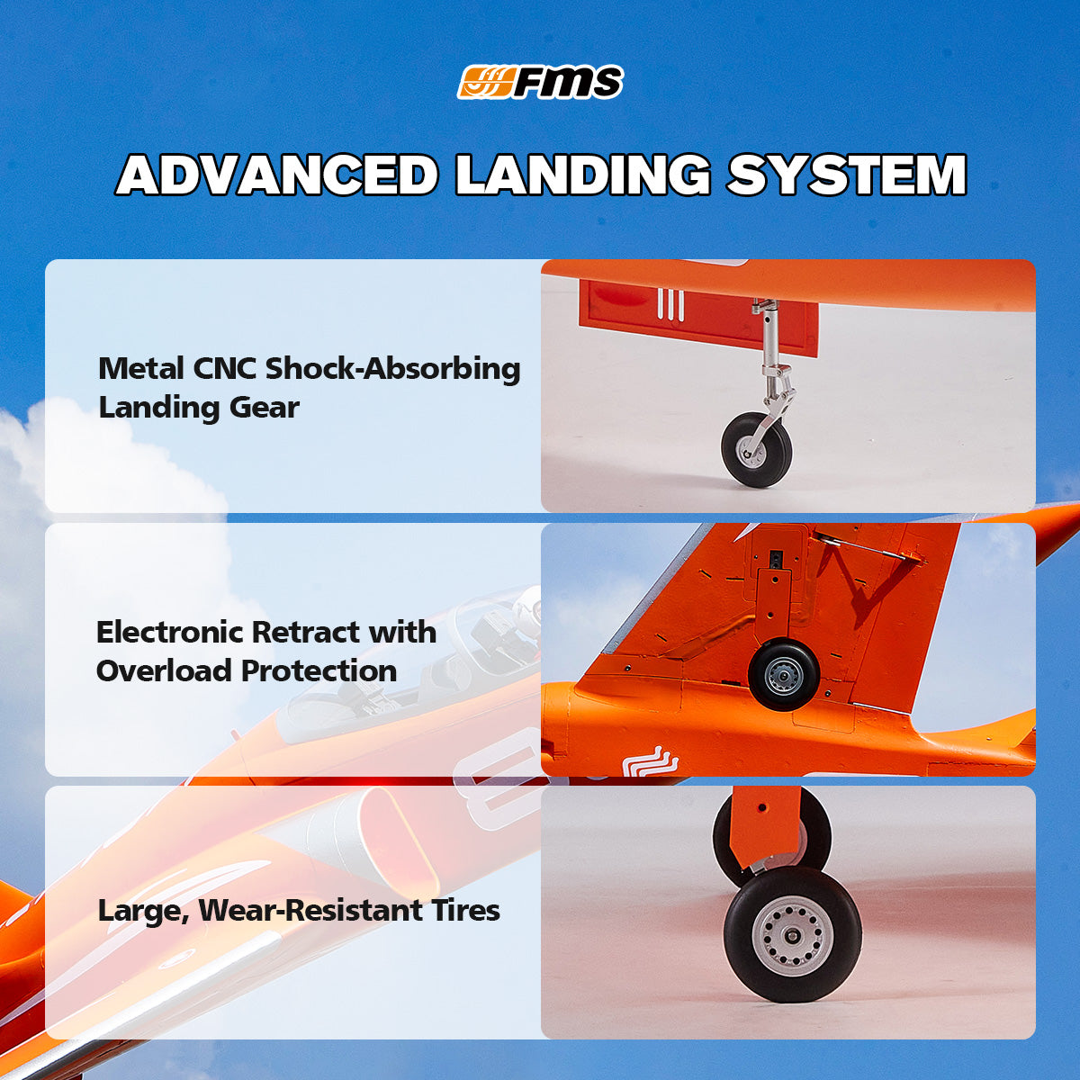 Avión a reacción FMS EDF de 90 mm Super Scorpion V2 PNP 
