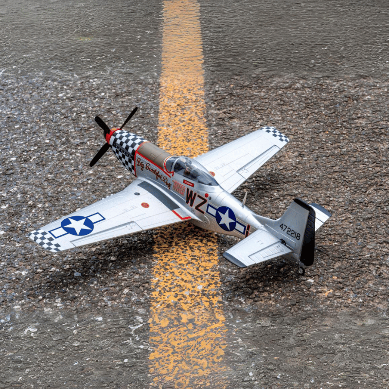 P-51D V2 Big Beautiful Doll 800mm RC Plane | PNP | FMS Hobby P-51D V2 Big Beautiful Doll 800mm RC Plane | PNP | FMS Hobby