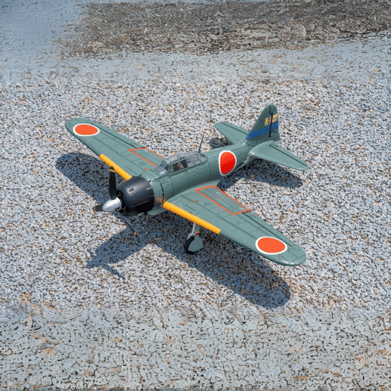 800mm Zero A6M3 V2 PNP RC Plane | 4-Channel Beginner | FMS Hobby 800mm Zero A6M3 V2 PNP RC Plane | 4-Channel Beginner | FMS Hobby