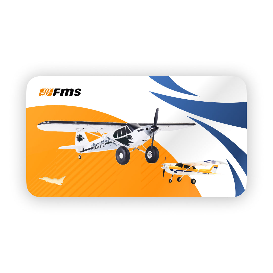 FMS E-Gift Card-Sky-RC Airplanes