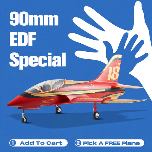 FMS EDF Jet 90mm Avanti PNP 18th Anniversary Edition