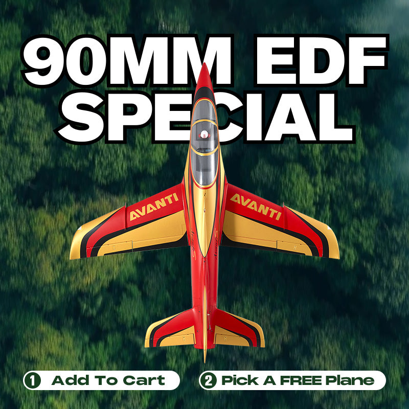 FMS EDF Jet 90mm Avanti PNP 18th Anniversary Edition