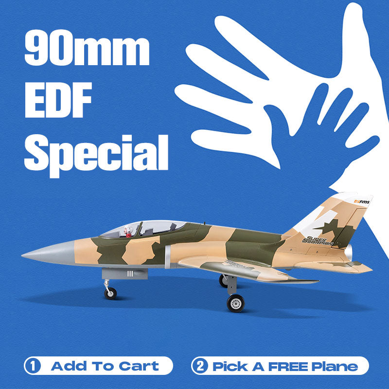 FMS EDF Jet 90mm Super Scorpion V2 PNP