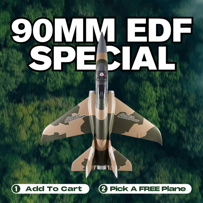 FMS EDF Jet 90mm Super Scorpion V2 PNP