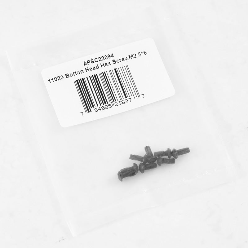 1:10 F100 Button Head Hex Screw M2.5*6