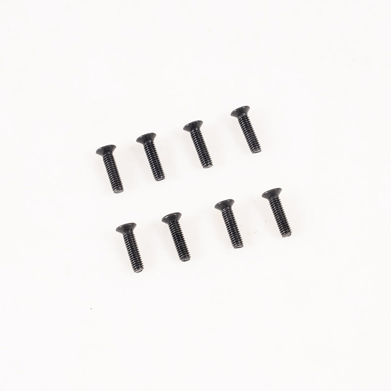 1:10 F100 Flat Head Hex Screw M2.5*10