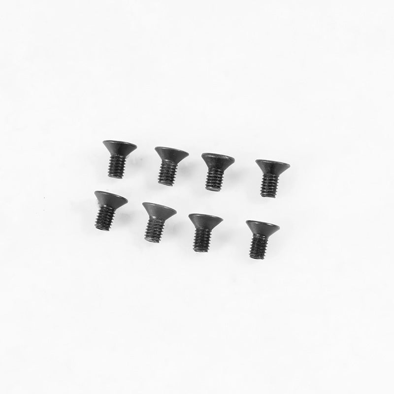 1:10 F100 Flat Head Hex Screw M3*6