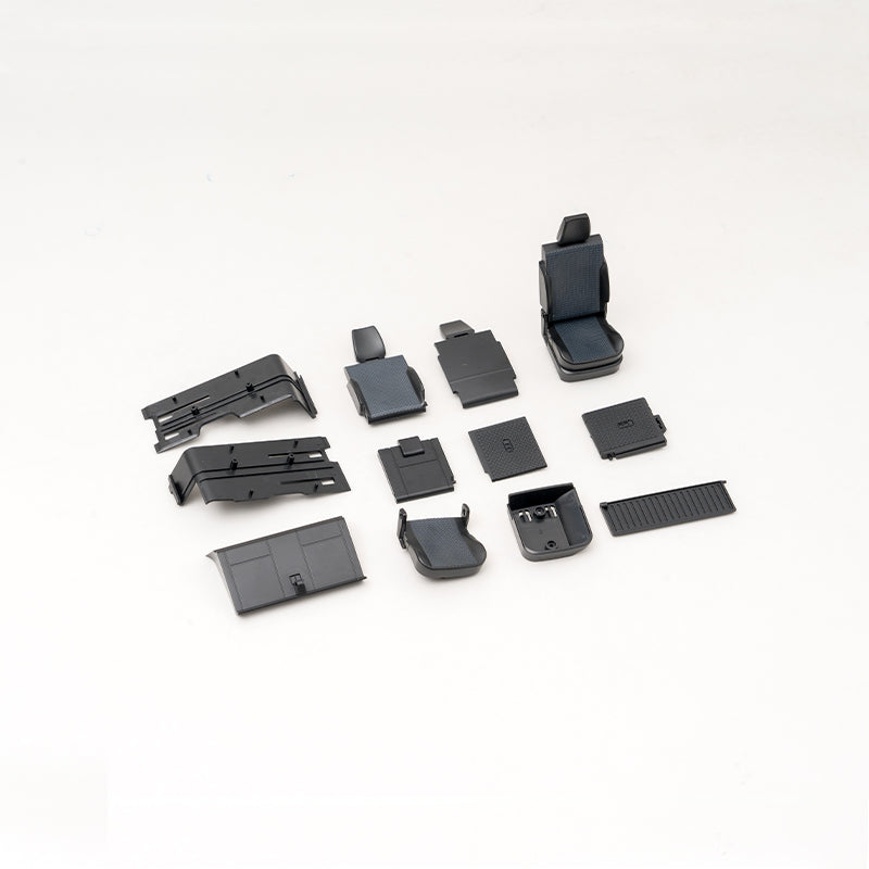 1:12 scale model Jimny seats set including front and rear seat parts