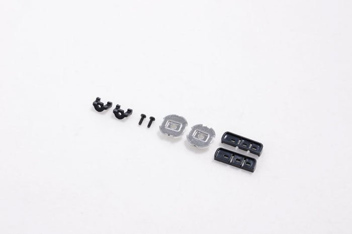 RC model assembly parts including screws and clips for FJ45 light cup