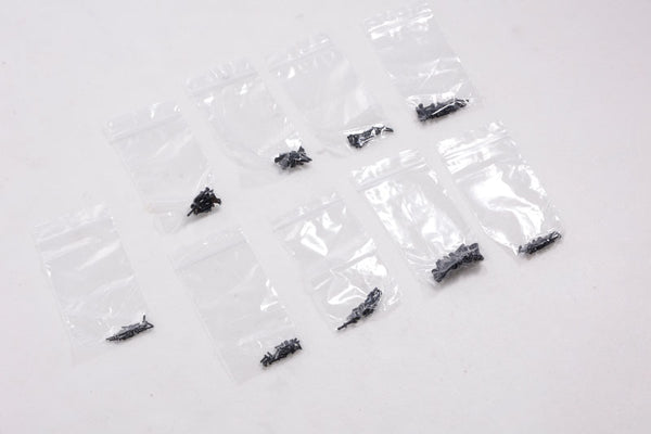 Bags of screws for 1:12 Toyota FJ45 model assembly