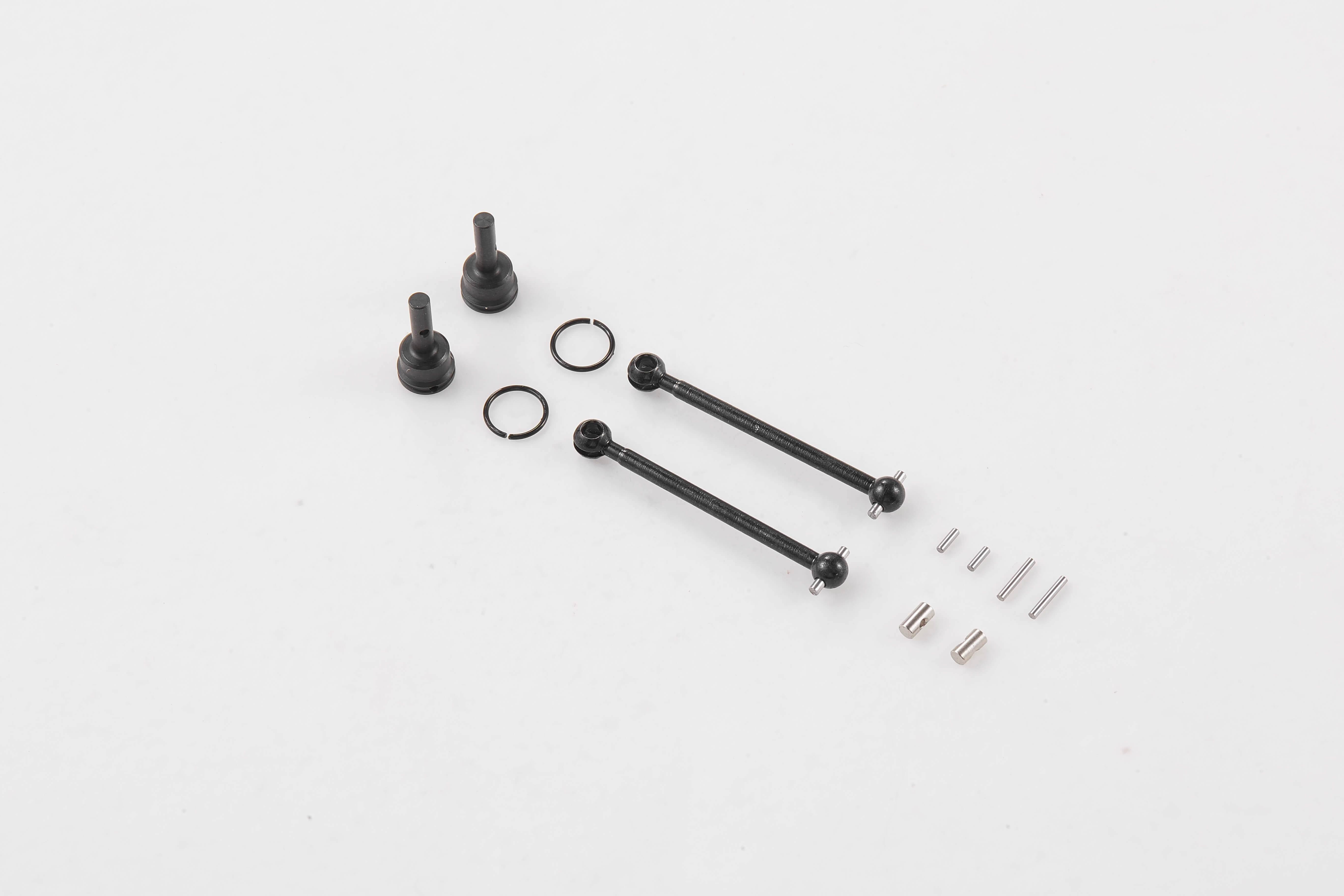 1:12 Hummer H1 CVD shaft set for front and rear wheels with connectors