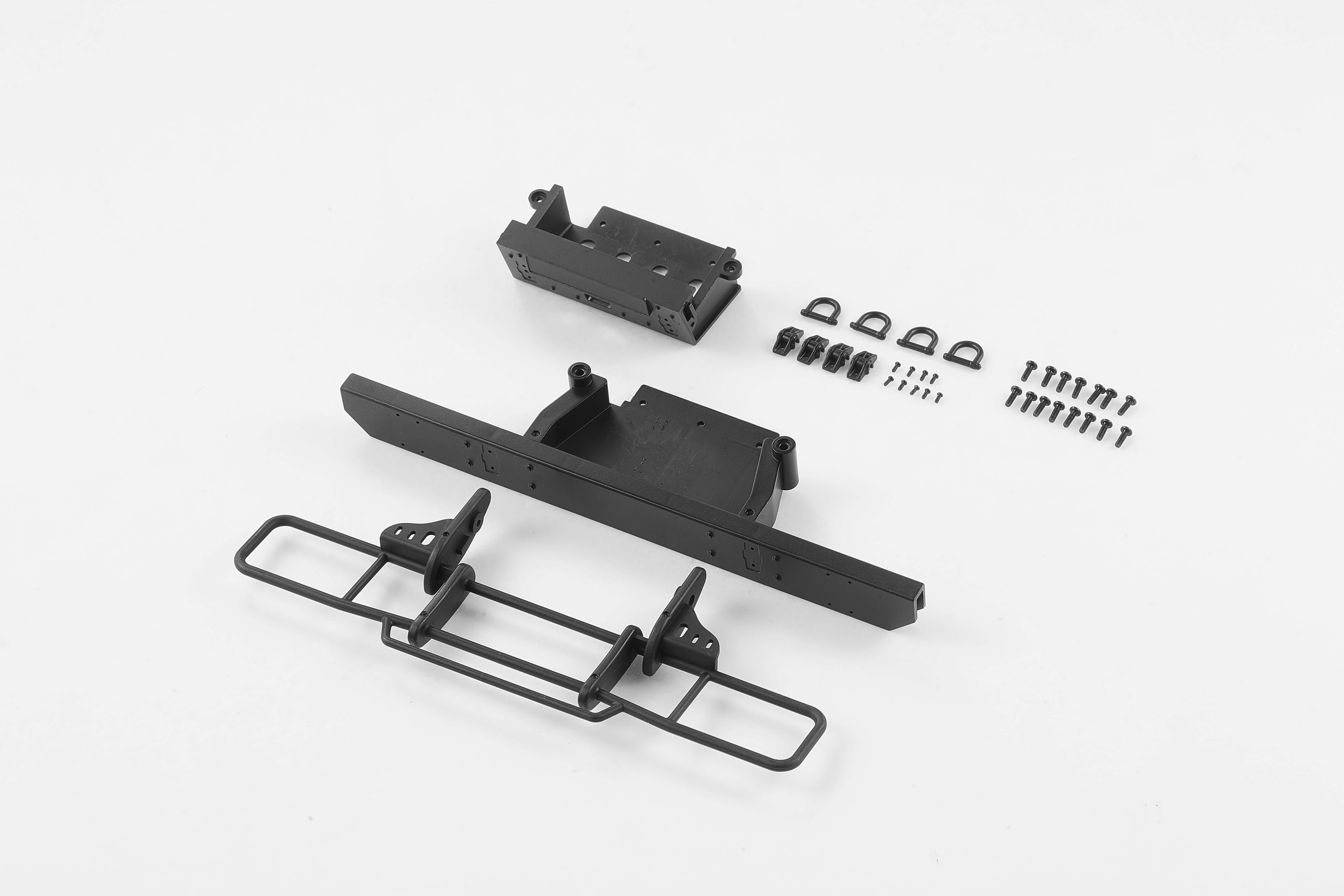 1:12 Hummer H1 bumper set with mount and accessories for RC vehicle