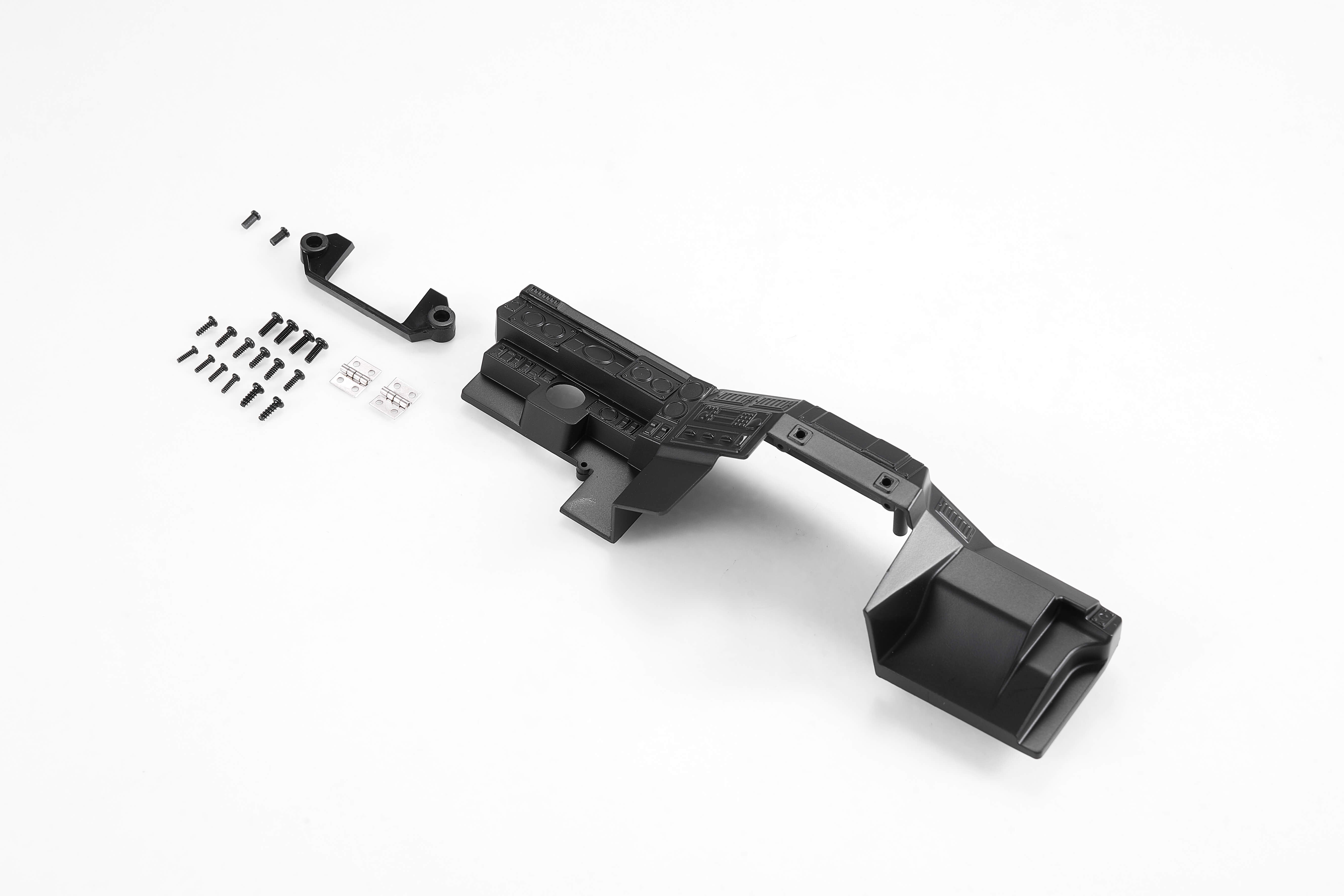 1:12 Hummer H1 instrument panel with screws and assembly parts