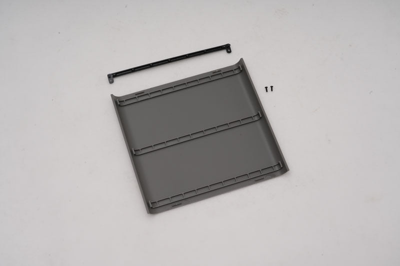 1:12 Hummer H1 roof cover parts including gray base and black support bar.