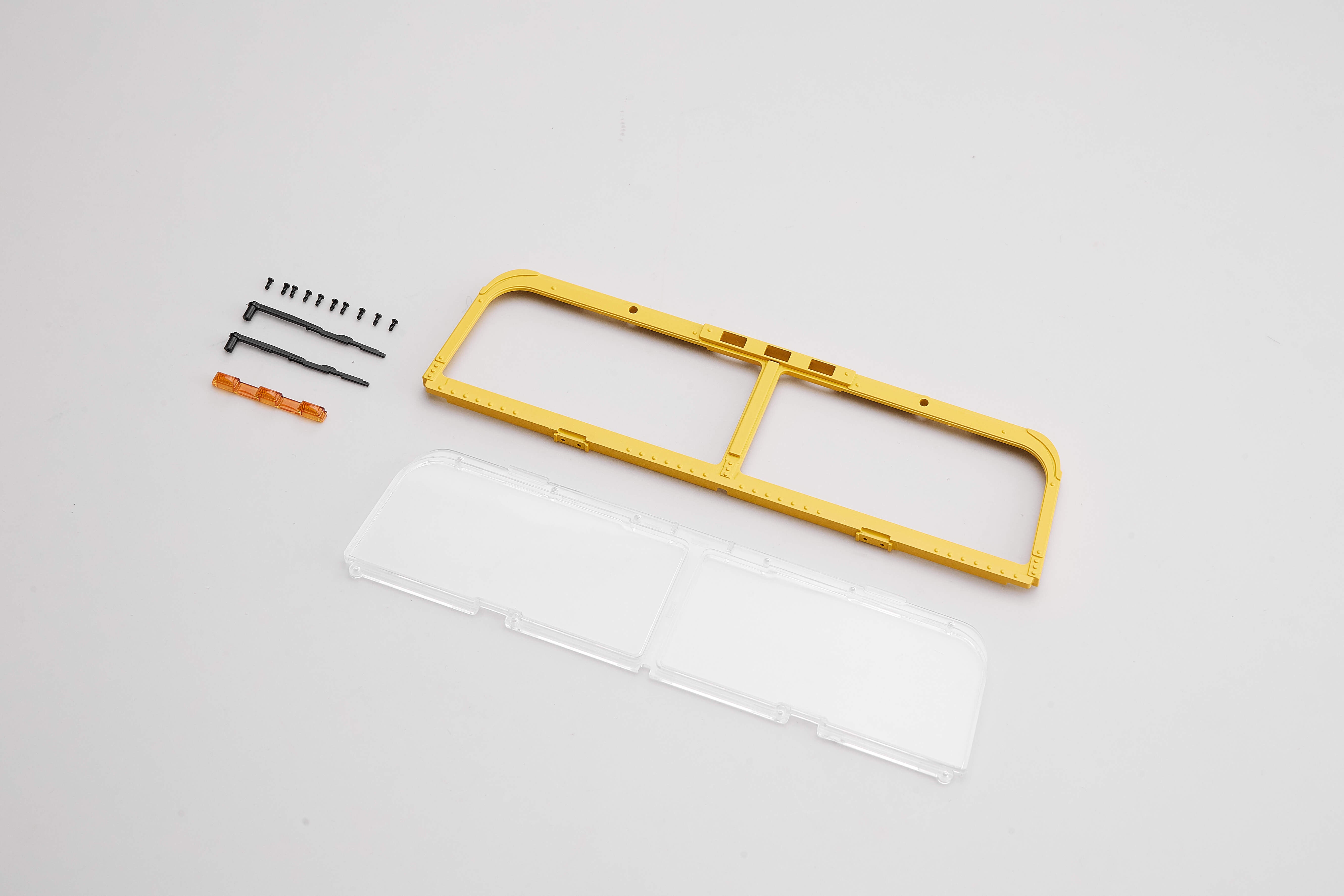 1:12 Hummer H1 Window Frame | Yellow | Realistic Upgrade | FMS Hobby