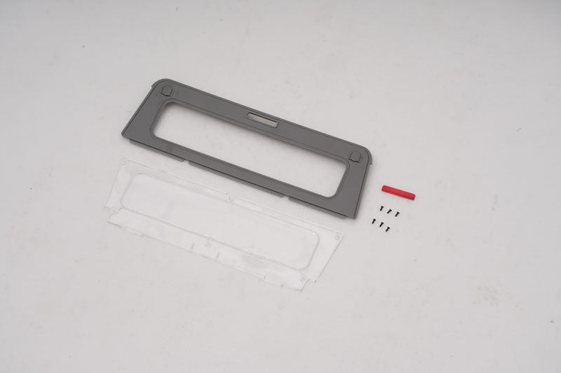 1:12 Hummer H1 rear window frame with film and installation accessories