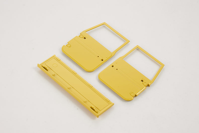 1:12 Toyota FJ45 door set in yellow for RC model