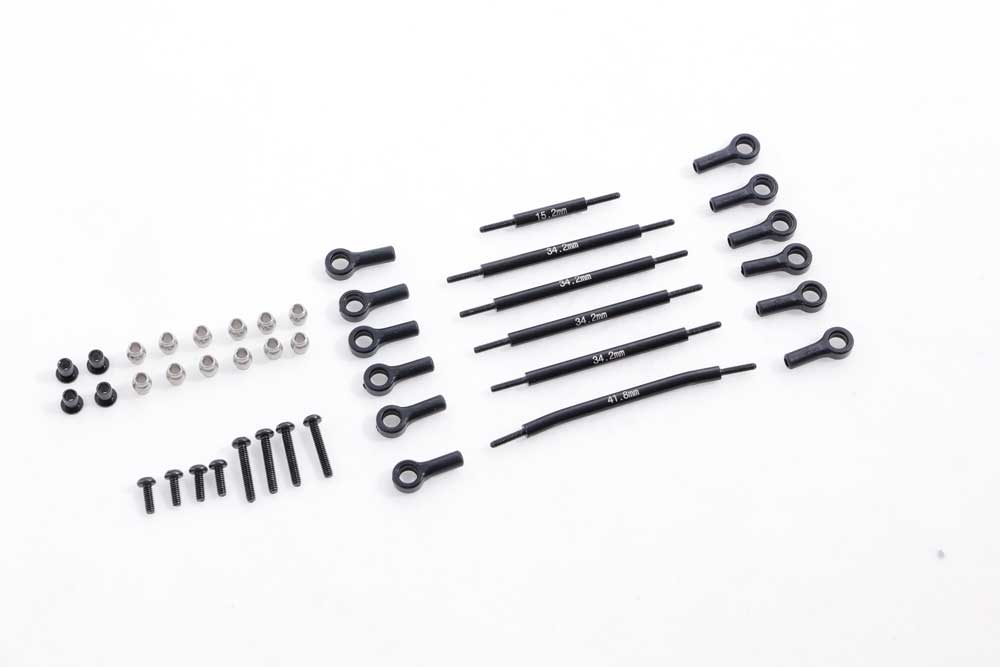 FCX18 Land Cruiser 80 metal rod set components for RC models