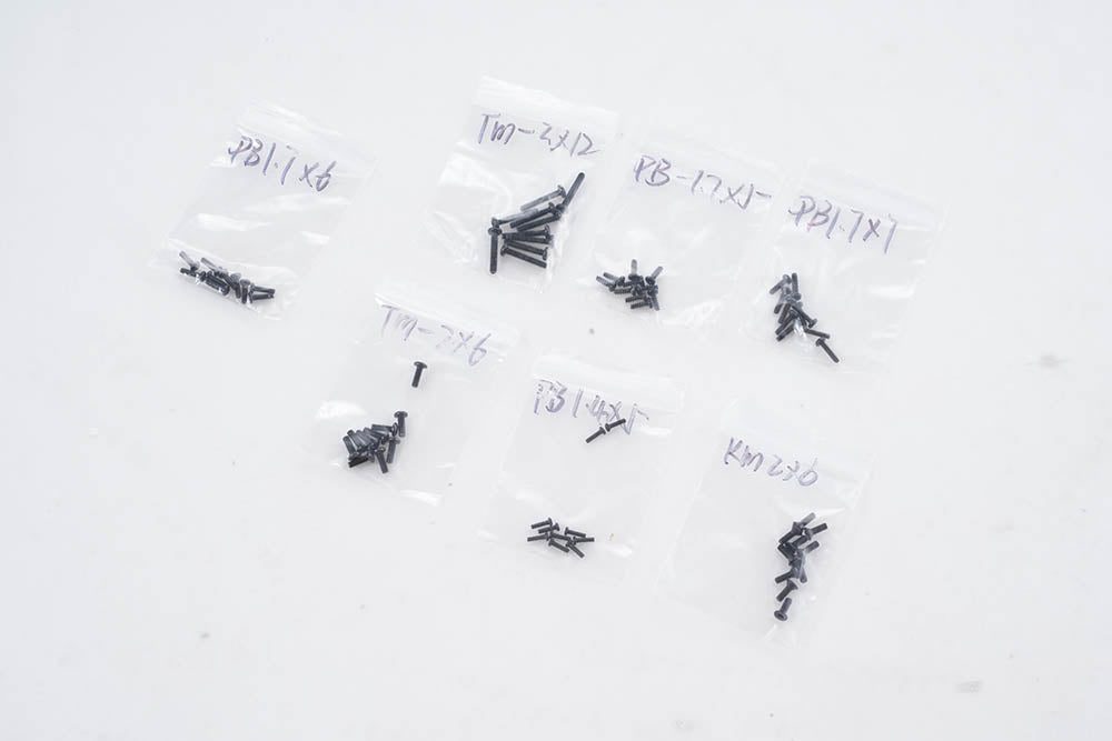 Bags of screws for FCX18 remote control Land Cruiser 80 model