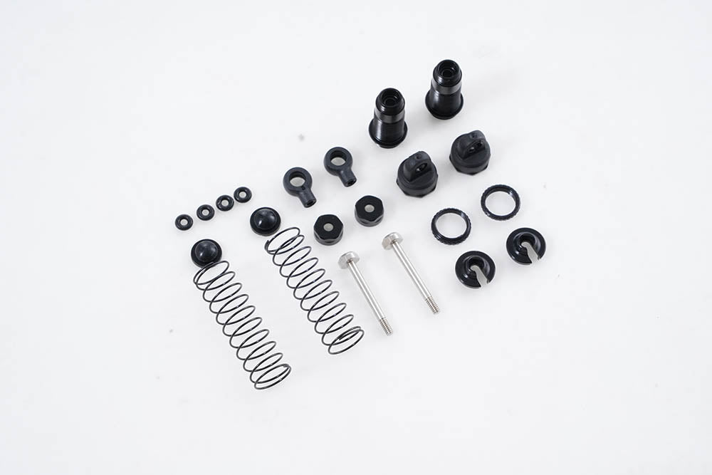 FCX18 oil shock absorber assembly parts including springs and fittings