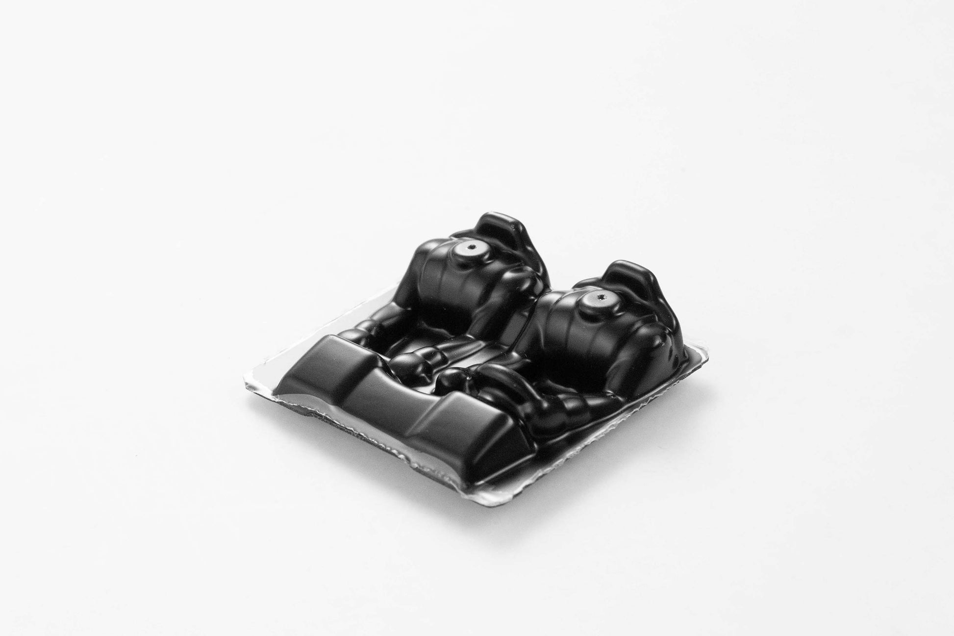 Black cockpit seat model for RC vehicles display