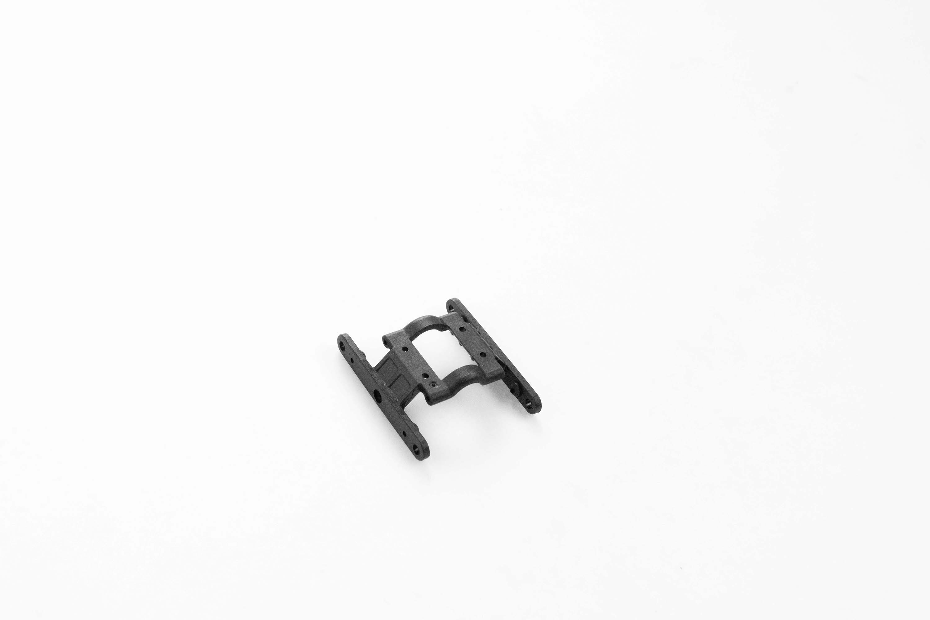 Black 1:24 gear box mount for remote control vehicles