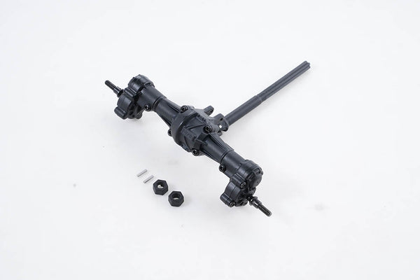 Rear axle assembly for FCX18 Hummer EV and K10 RC models.