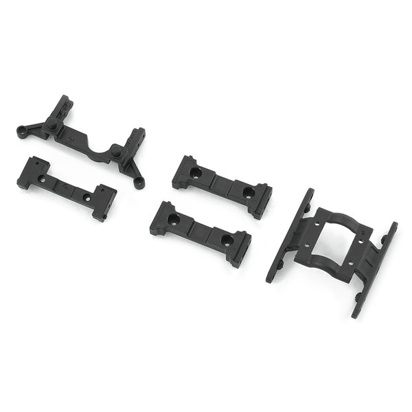 Girder supporter and gear box mount for FCX18 Hummer EV and K10 in black