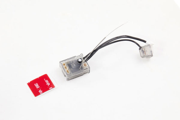R3A receiver for RC models with adhesive mounting pad
