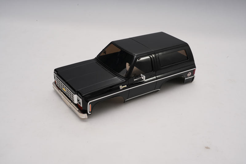 1:24 black K5 Blazer car body model for RC enthusiasts