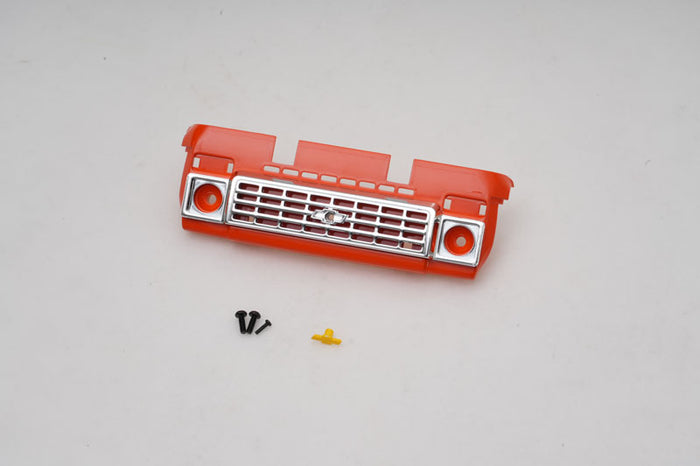 1:24 K5 Blazer orange exhaust plate with screws and mounting parts