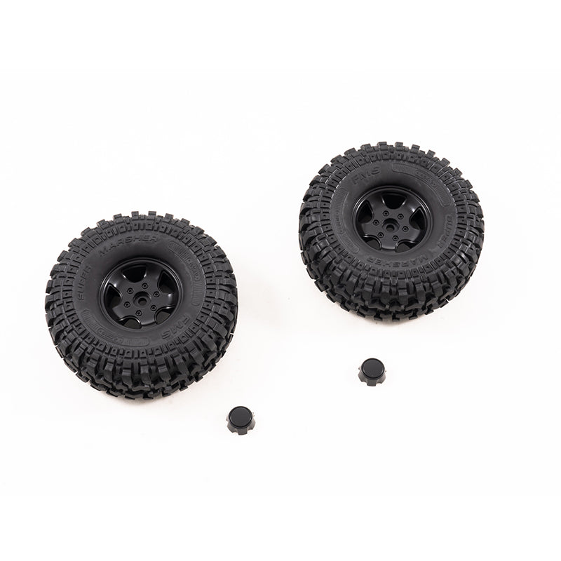 FCX10 TOYOTA LC80 MT TIRES 1.9" * 4.72'' 1 PAIR (25 degrees)