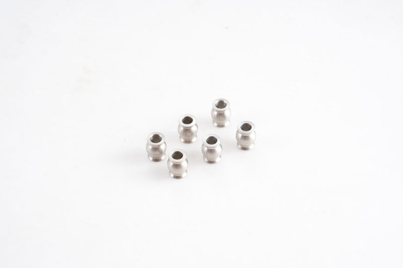 Seven metallic pivot balls for FCX10 K5 and LC80 remote control vehicles