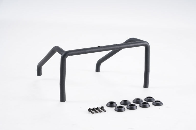 Black roll bar for 1:10 Chevrolet K5 Blazer with screws and spacers