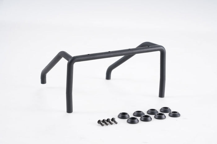 Black roll bar for 1:10 Chevrolet K5 Blazer with screws and spacers
