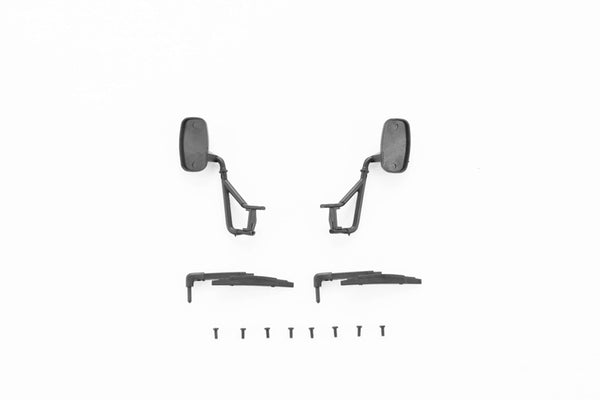 1:24 Unimog rearview mirror and wiper set with screws