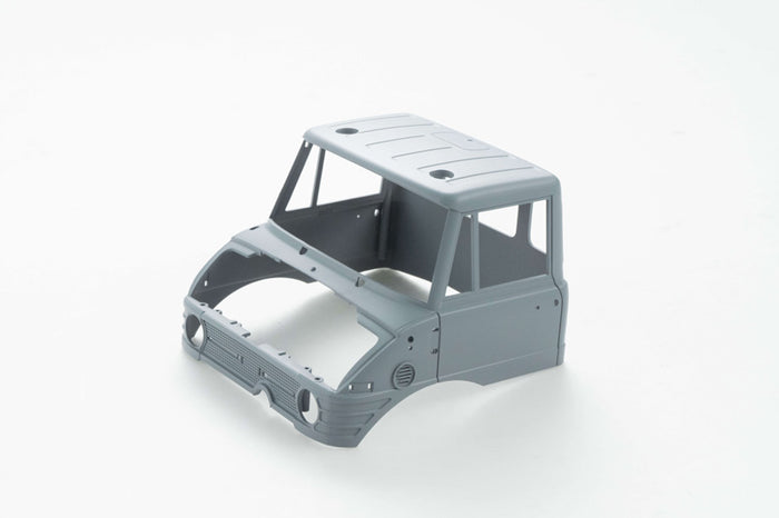 1:24 Unimog 421 gray car body model for RC vehicles