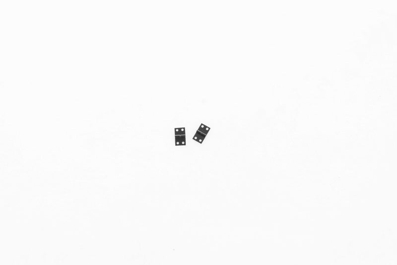 Black hinge parts for 1:24 Unimog 421 RC model