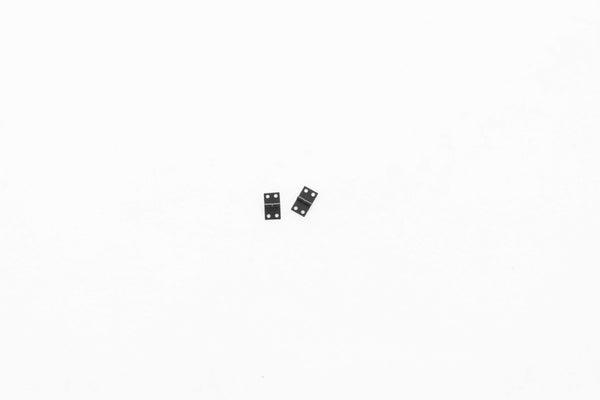 Black hinge parts for 1:24 Unimog 421 RC model