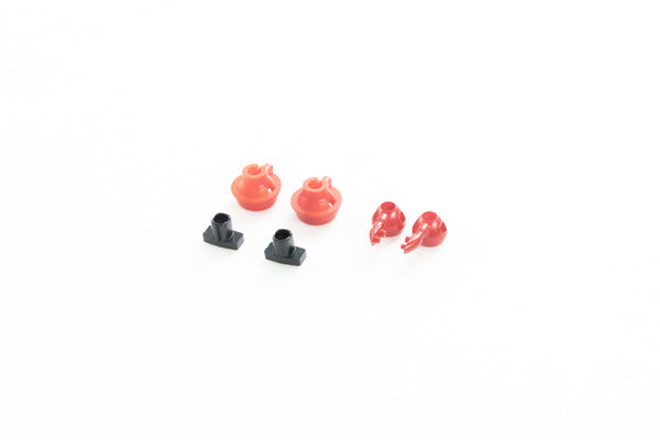 1:24 Unimog 421 light cup set red parts for RC vehicle