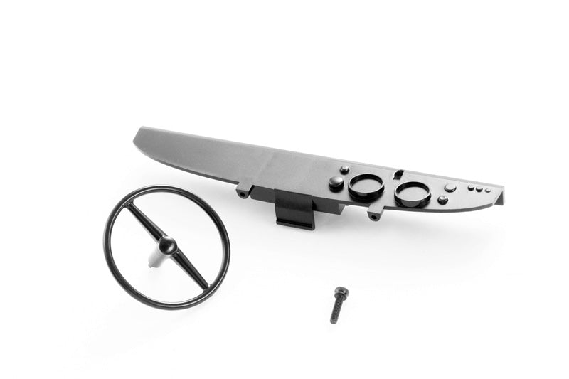 1:24 Unimog 421 dashboard set with steering wheel and control panel