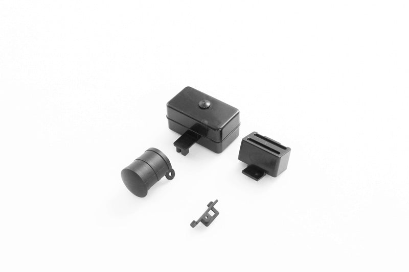 1:24 Unimog gas tank and accessory parts for RC model cars