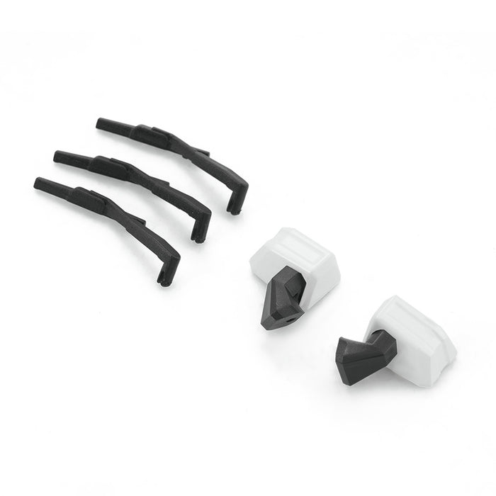 1:18 HUMMER EV rearview mirror and wiper set in black and gray