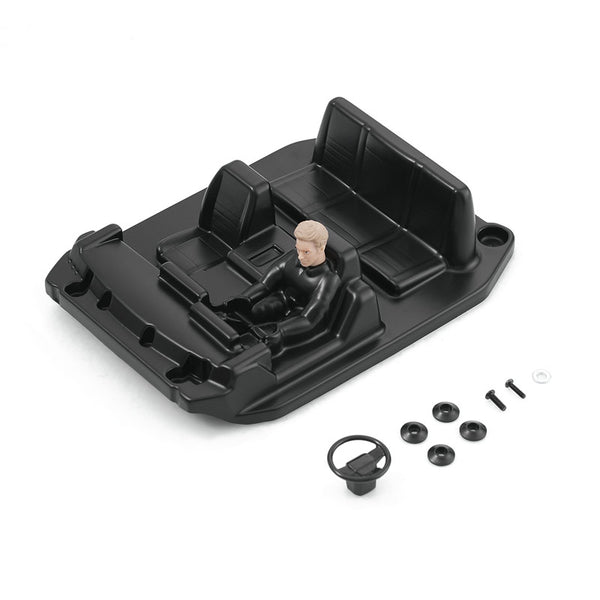 1:18 Hummer EV cockpit set with driver figure and steering wheel