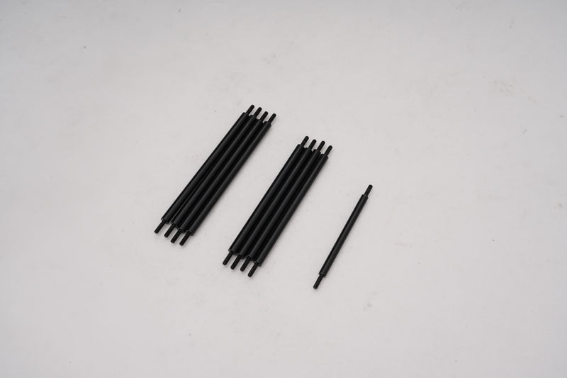 Black metal link set for 1:10 RC vehicles