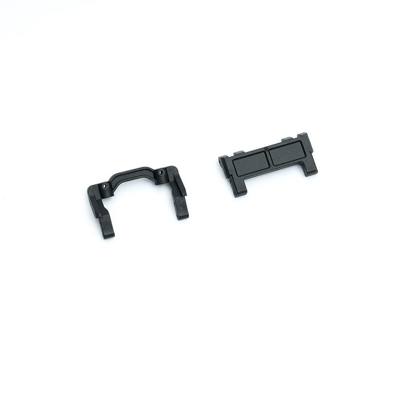 Black frame rail mount for RC vehicles, compatible with FCX24M models
