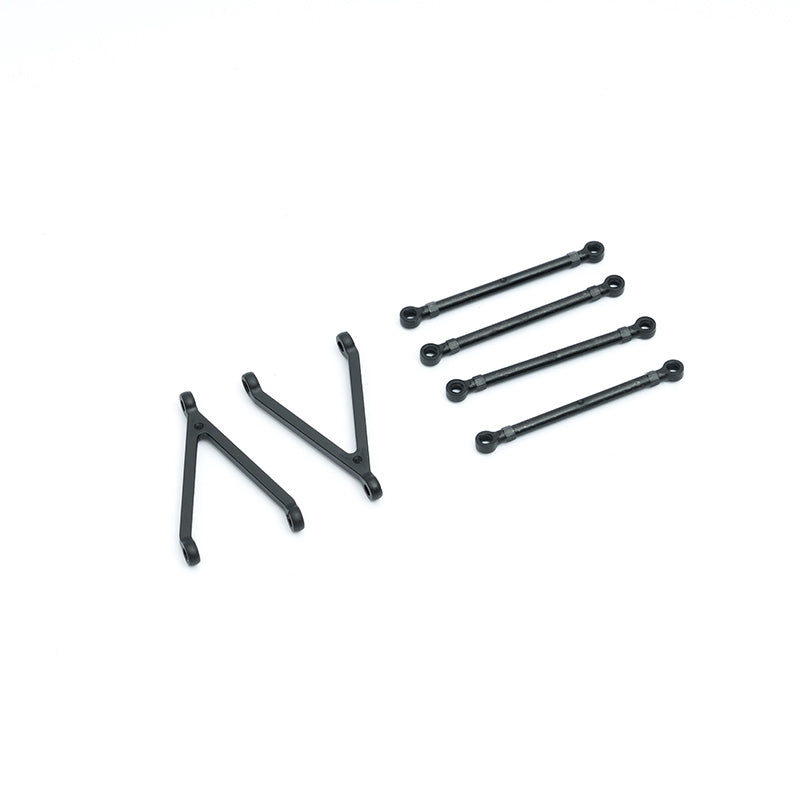 FCX24M RC model black rod set with connecting links and support bars